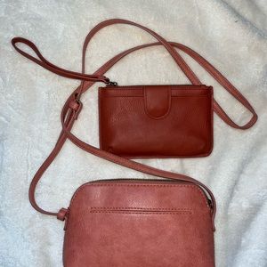 Pink Target Purse with Matching Wallet